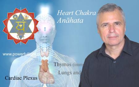 The Chakras, their nature and influence, Miami workshop, www.powerfullight.com